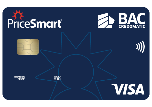 Tarjeta de crédito PriceSmart Visa® BAC Credomatic