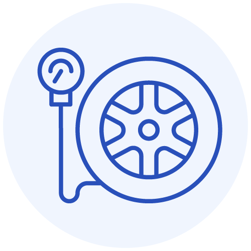 5. Tire Pressure Check and Inspection