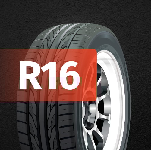 Tamaño del aro R16