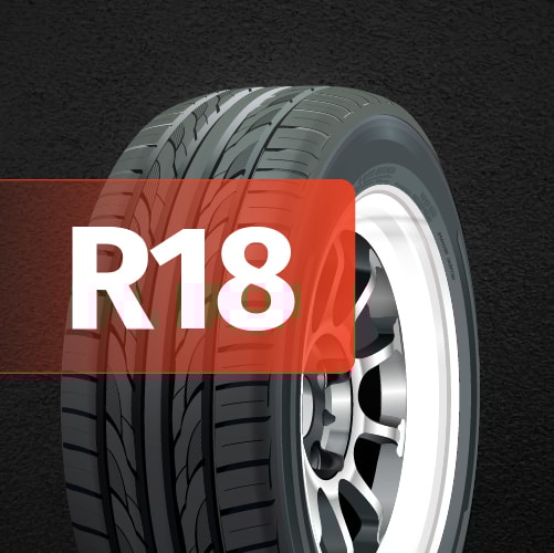 Tamaño del aro R18