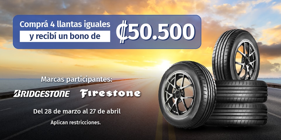 Promoción de llantas
