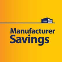Manufacturer Savings