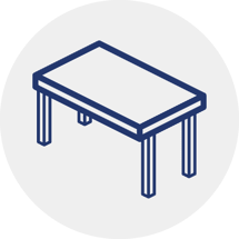 Kitchen Prep Tables