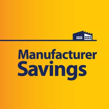 Manufacturer Savings